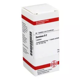 DAMIANA D 2 tabletten, 80 st