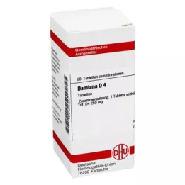 DAMIANA D 4 tabletten, 80 st