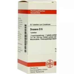 DROSERA D 6 tabletten, 80 stuks