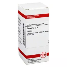 DROSERA D 6 tabletten, 80 stuks