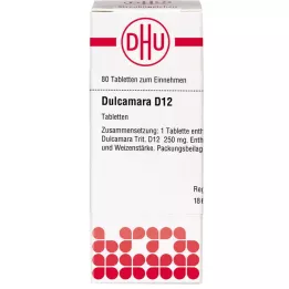 DULCAMARA D 12 tabletten, 80 stuks