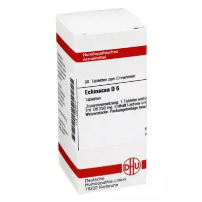 ECHINACEA HAB D 6 tabletten, 80 stuks