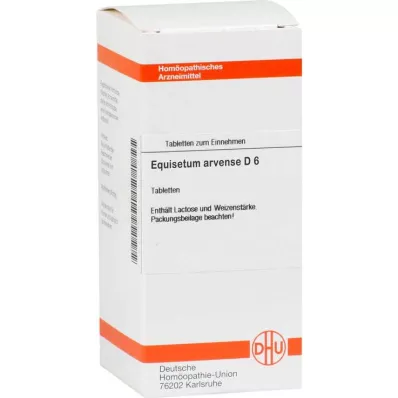 EQUISETUM ARVENSE D 6 tabletten, 80 stuks EQUISETUM ARVENSE D 6 tabletten, 80 stuks