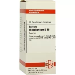 FERRUM PHOSPHORICUM D 30 tabletten, 80 st