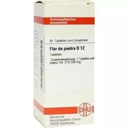 FLOR DE PIEDRA D 12 tabletten, 80 stuks