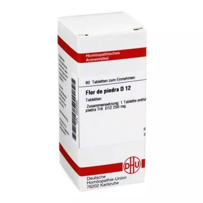 FLOR DE PIEDRA D 12 tabletten, 80 stuks FLOR DE PIEDRA D 12 tabletten, 80 stuks