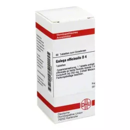 GALEGA officinalis D 4 tabletten, 80 st