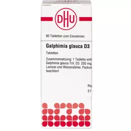 GALPHIMIA GLAUCA D 3 tabletten, 80 st