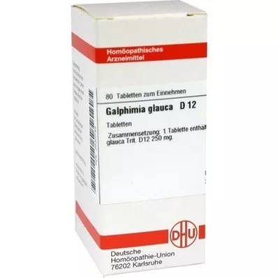 GALPHIMIA GLAUCA D 12 tabletten, 80 stuks