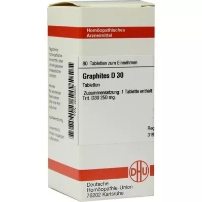 GRAPHITES D 30 tabletten, 80 stuks