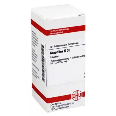 GRAPHITES D 30 tabletten, 80 stuks