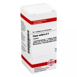 HEPAR SULFURIS D 2 tabletten, 80 st