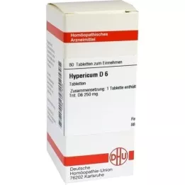 HYPERICUM D 6 tabletten, 80 stuks