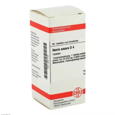 IBERIS AMARA D 4 tabletten, 80 st IBERIS AMARA D 4 tabletten, 80 st