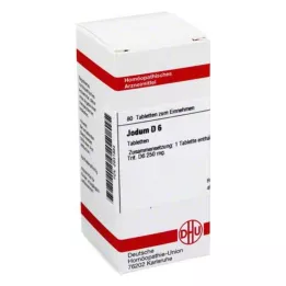 JODUM D 6 tabletten, 80 stuks