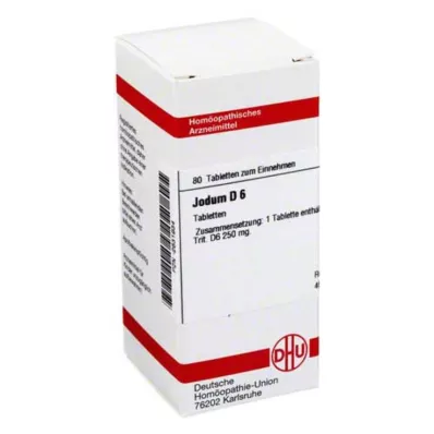 JODUM D 6 tabletten, 80 stuks