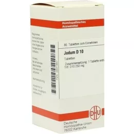 JODUM D 10 tabletten, 80 stuks