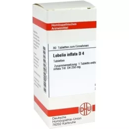 LOBELIA INFLATA D 4 tabletten, 80 st