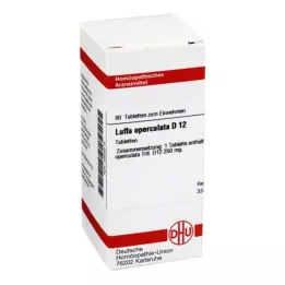 LUFFA OPERCULATA D 12 tabletten, 80 stuks
