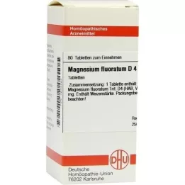 MAGNESIUM FLUORATUM D 4 tabletten, 80 st