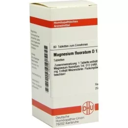 MAGNESIUM FLUORATUM D 12 tabletten, 80 stuks