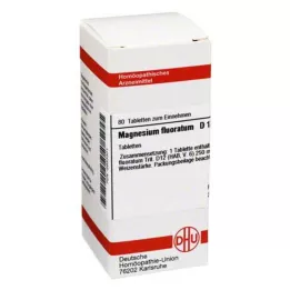 MAGNESIUM FLUORATUM D 12 tabletten, 80 stuks
