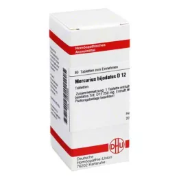 MERCURIUS BIJODATUS D 12 tabletten, 80 stuks