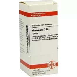MEZEREUM D 12 tabletten, 80 stuks