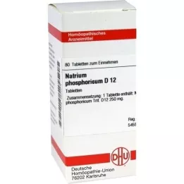 NATRIUM PHOSPHORICUM D 12 tabletten, 80 stuks