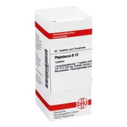 PHYTOLACCA D 12 tabletten, 80 stuks