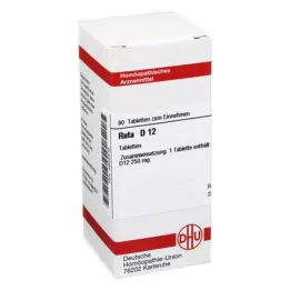 RUTA D 12 tabletten, 80 stuks