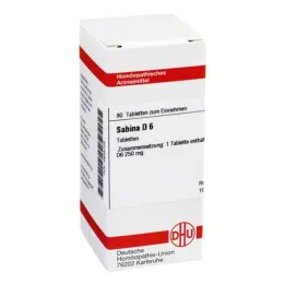 SABINA D 6 tabletten, 80 stuks