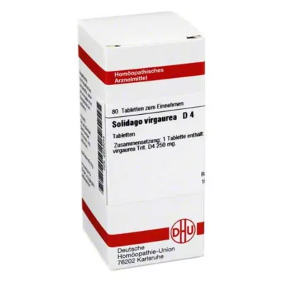 SOLIDAGO VIRGAUREA D 4 tabletten, 80 st SOLIDAGO VIRGAUREA D 4 tabletten, 80 st