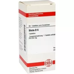 STICTA D 6 tabletten, 80 stuks