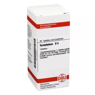 SYMPHYTUM D 6 tabletten, 80 stuks