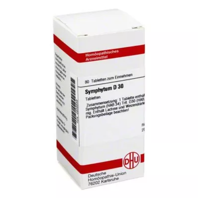 SYMPHYTUM D 30 tabletten, 80 st SYMPHYTUM D 30 tabletten, 80 st