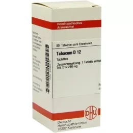 TABACUM D 12 tabletten, 80 stuks