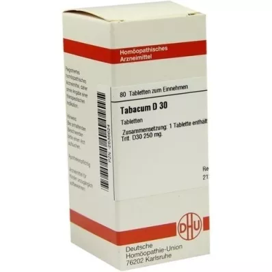 TABACUM D 30 tabletten, 80 st