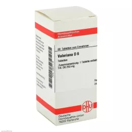 VALERIANA D 6 tabletten, 80 stuks