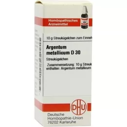 ARGENTUM METALLICUM D 30 bolletjes, 10 g