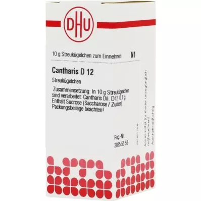 CANTHARIS D 12 bolletjes, 10 g