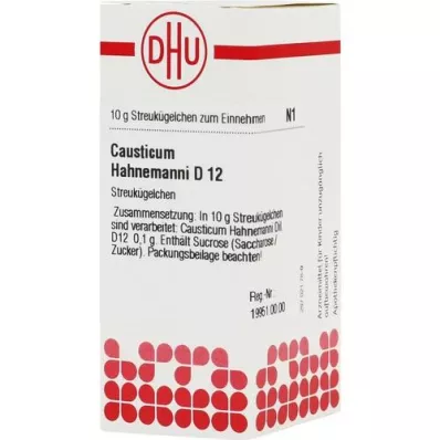 CAUSTICUM HAHNEMANNI D 12 bolletjes, 10 g