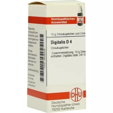 DIGITALIS D 4 bolletjes, 10 g