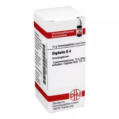 DIGITALIS D 4 bolletjes, 10 g DIGITALIS D 4 bolletjes, 10 g