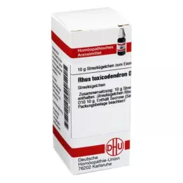 RHUS TOXICODENDRON D 10 bolletjes, 10 g