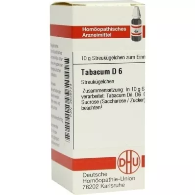 TABACUM D 6 bolletjes, 10 g