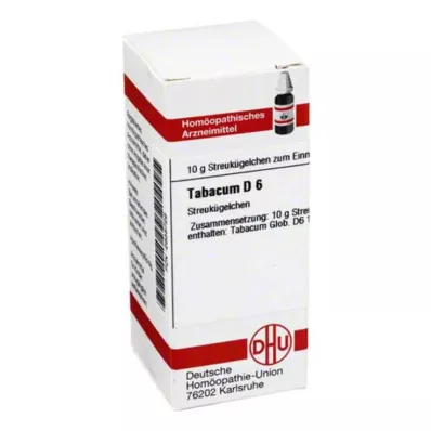 TABACUM D 6 bolletjes, 10 g TABACUM D 6 bolletjes, 10 g