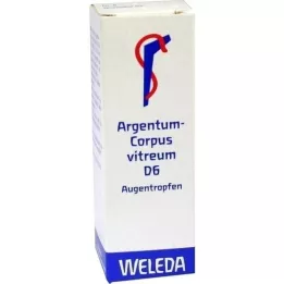ARGENTUM CORPUS Vitreum D 6 oogdruppels, 10 ml
