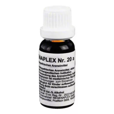 REGENAPLEX Nr.20 a druppels, 15 ml REGENAPLEX Nr.20 a druppels, 15 ml