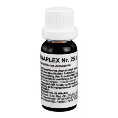 REGENAPLEX Nr.25 druppels, 15 ml REGENAPLEX Nr.25 druppels, 15 ml
